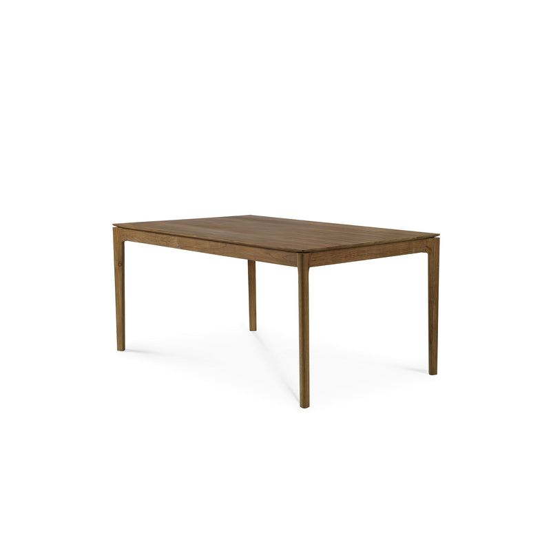 Tisch ausziehbar Teak 160-240 Breite 90 cm – kokon-com