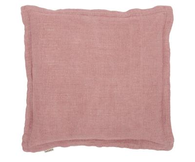 Kissenhülle Lino mit Stehsaum 45 x 45 in vielen Farben